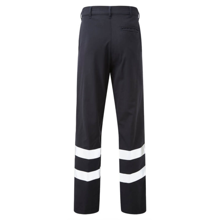 HAZTEC® Amna Flame Resistant Anti-Static Inherent Classic Trouser Navy Back
